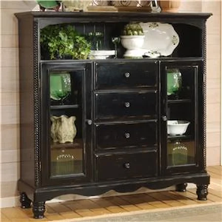 Tall Country Baker's Cabinet